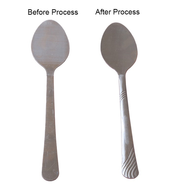 เครื่องป้อนอัตโนมัติสำหรับลายนูนที่จับช้อนส้อม